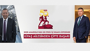 Anadolu'nun En Etkin 50 İş İnsanı Araştırmasında Kipaş Holding'ten 2 İsim Listede