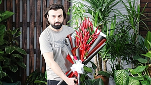 Aşk Acısı Çekenlere Maraş Biberinden Çiçek Buketi