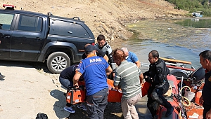 Baraj Gölünden Kurtarılan Genç Hastanede Hayatını Kaybetti