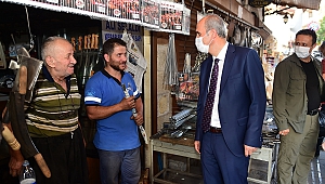 Başkan Okay’dan Bayram Öncesi Esnaf Ziyareti