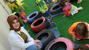 Çocuklar Sanat Aktiviteleriyle Sosyalleşiyor