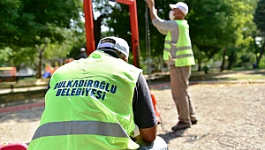 Dulkadiroğlu’nda Park Ve Bahçe Bakımları Yapılıyor   