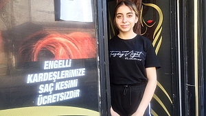 Kuaförden Engellilere Ücretsiz Hizmet