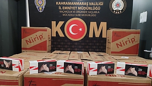 Kahramanmaraş'ta 450 Bin Adet Makaron Ele Geçirildi