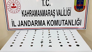 Kahramanmaraş’ta Tarihi Eser Kaçakçılığına 1 Gözaltı