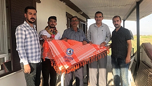 Cerit Türkmenlerinden Baba Halisdemir'e