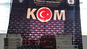 Kahramanmaraş'da Kaçak Sigara Operasyonu