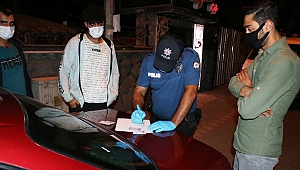 Maske Cezası Kesilen Sürücüden Polise,