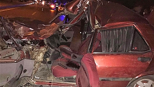 Kahramanmaraş’ta Trafik Kazası: 1 Ölü, 1 Yaralı
