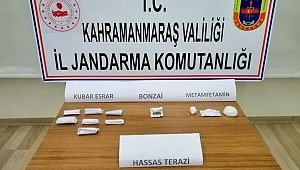 Kahramanmaraş’ta Uyuşturucuya 3 Gözaltı