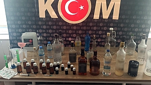 Kör Eden Sahte Alkol Üretim Yerine Baskın