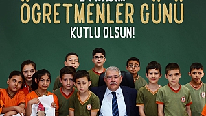 Başkan Mahçiçek, Öğretmenler Gününü Kutladı