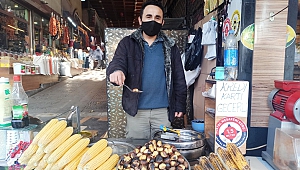 Kestane Satarak Çocuklarını Okutuyor