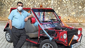 Motor Dersinde Otomobil Ürettiler