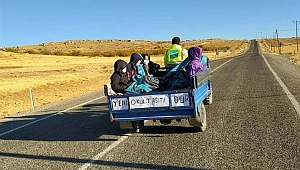 Patpat Motorunu Okul Servisi Yaptı