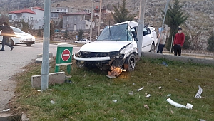 Elbistan’da Trafik Kazası 3 Yaralı