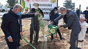 Kahramanmaraş'ta '5. Adalet Ormanı' Oluşturuldu