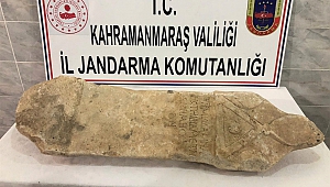 Kahramanmaraş’ta Tarihi Eser Operasyonu