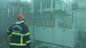 Kahramanmaraş’ta Tekstil Fabrikasında Yangın