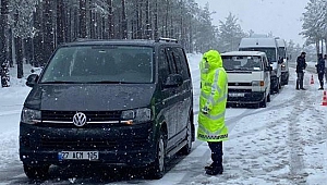 Jandarma’dan Trafik Kontrolü