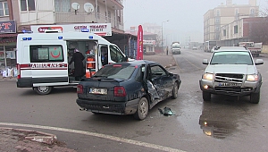 Kahramanmaraş’ta Trafik Kazası: 2 Yaralı