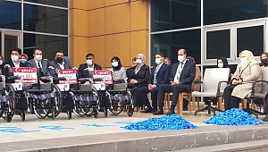 Tekerlekli Sandalyeler Şehit İsimleriyle Dağıtıldı