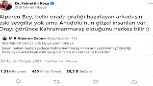 Bakan Koca'dan