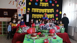 Çocukların Sevincine Ortak Oldu