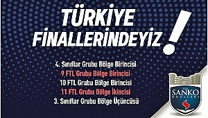 Sanko Okulları 5 Sınıf Seviyesinde Türkiye Finallerine Katılacak