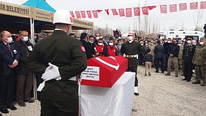Afşin Şehidine Son Görev