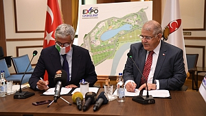 Başkan Mahçiçek EXPO 2023 İçin İtalya ile Anlaşma İmzaladı