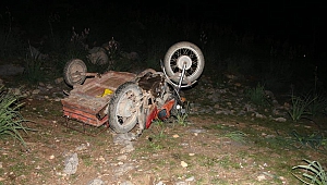 Belediye Çalışanı Motosiklet Kazasında Öldü