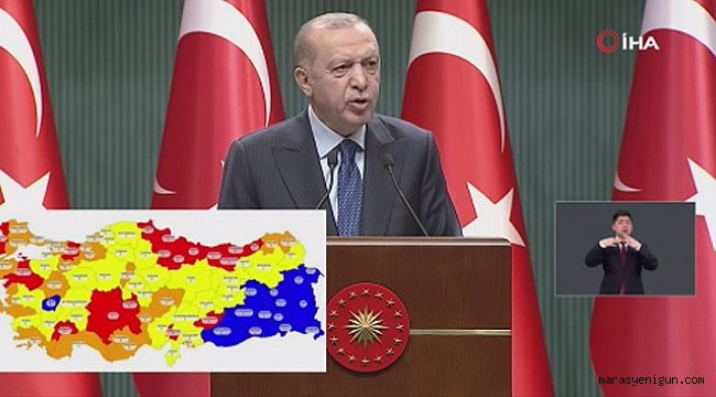 Cumhurbaşkanı Erdoğan Yeni Kontrollü Normalleşme Sürecini Açıkladı