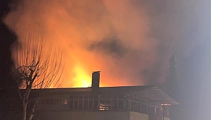 Kahramanmaraş Orduevi’nde Yangın