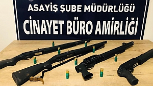Kahramanmaraş’ta 27 Adet Ruhsatsız Silaha El Konuldu