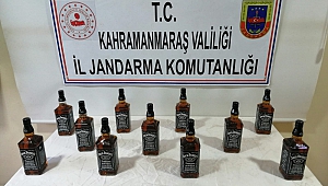 Kahramanmaraş’ta Kaçak Alkol Ele Geçirildi