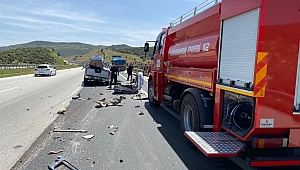 Kahramanmaraş’ta Pikap Tıra Çarptı: 1 Ölü 2 Yaralı