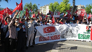 Kahramanmaraş ‘Kudüs’ İçin Tek Yürek Oldu