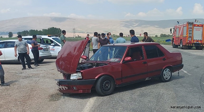 Kahramanmaraş’ta Askeri Araçla Otomobil Çarpıştı: 6 Yaralı