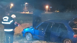 Kahramanmaraş’ta Park Halindeki Otomobil Yandı