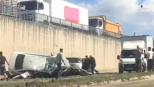 Hatay’da Feci Kaza: 3 Ölü 4 Yaralı