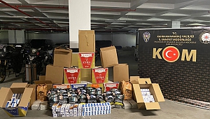 Kahramanmaraş’ta Kaçak Tütün Operasyonu