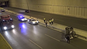 Kahramanmaraş’ta Otomobil Takla Attı: 2 Yaralı