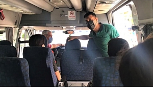 Kahramanmaraş’ta Servis Araçlarına Sivil Denetim