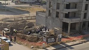 Kahramanmaraş’ta İnşaat İşçisi 4. Kattan aşağı düştü