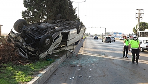 Kahramanmaraş'ta İşçi Servisi Ters Döndü: 10 Yaralı