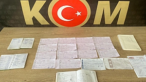 Kahramanmaraş'ta Tefeci Operasyonu