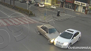 Kahramanmaraş’ta Trafik Kazaları Kamerada