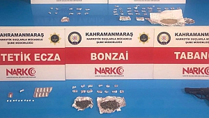 Kahramanmaraş’ta Uyuşturucuya 3 Tutuklama