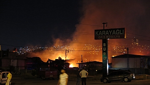 Kahramanmaraş’ta Yangında 4 fabrika 2 depo kullanılmaz hale geldi